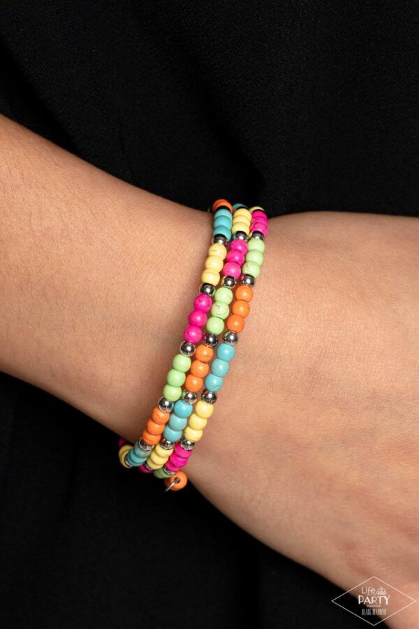 Paparazzi Bracelet ~ Stone Paradise - Multi