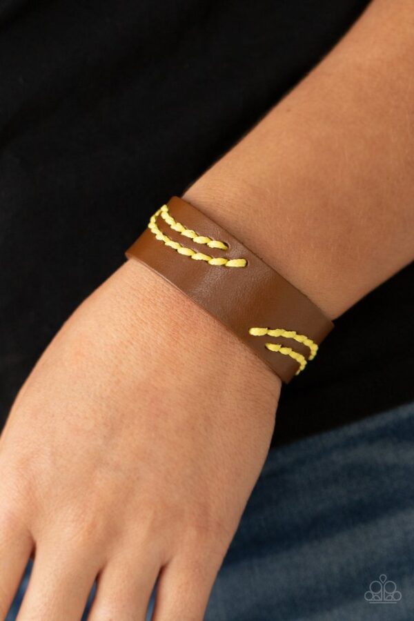 Paparazzi Bracelet ~ Harmonic Horizons - Yellow