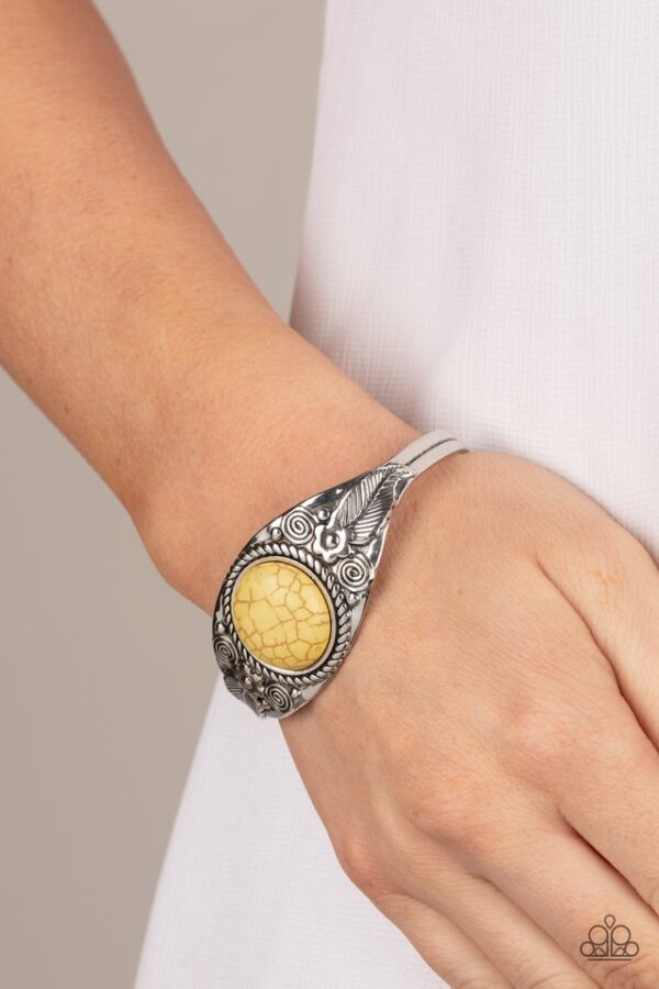 Paparazzi Bracelet ~ Whimsically Winslow - Yellow