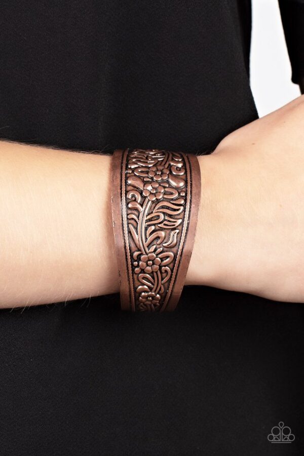 Paparazzi Bracelet ~ Purely Prairie - Copper