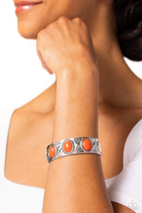 Paparazzi Bracelet ~ Next POP Model - Orange