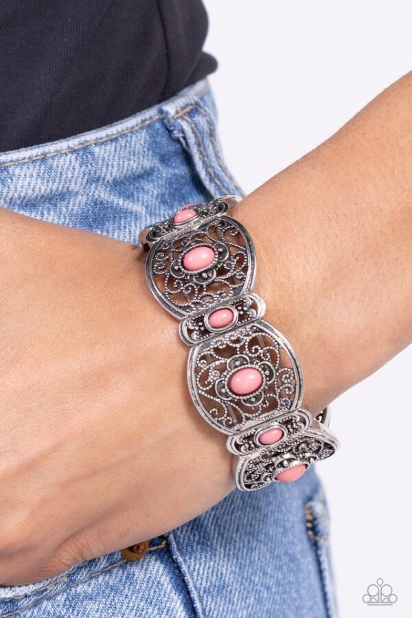 Paparazzi Bracelet ~ Ventura Vineyards - Pink