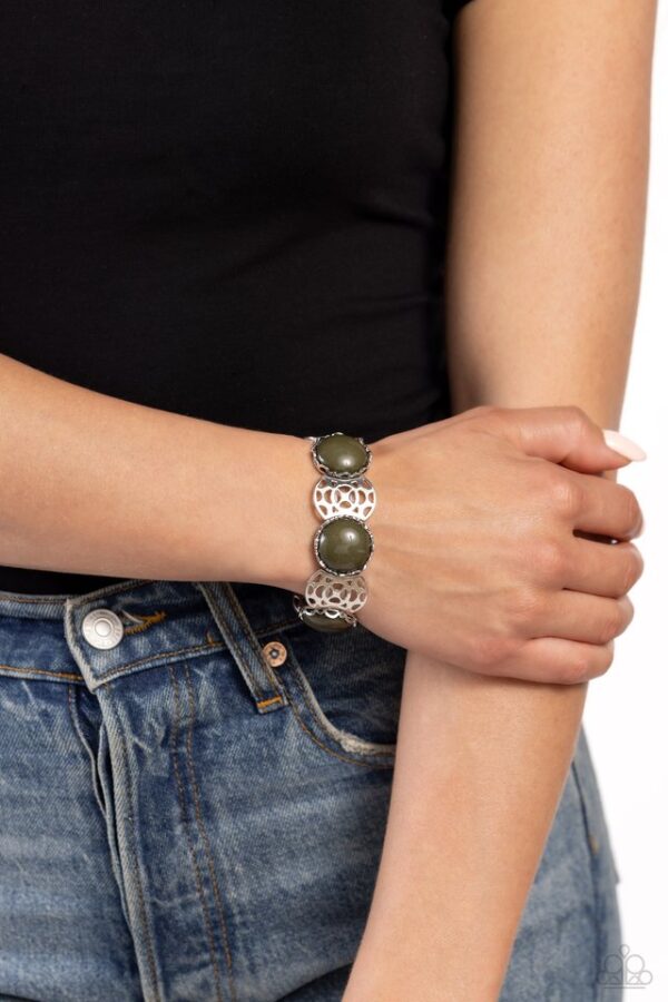 Paparazzi Bracelet ~ Ethereal Excursion - Green