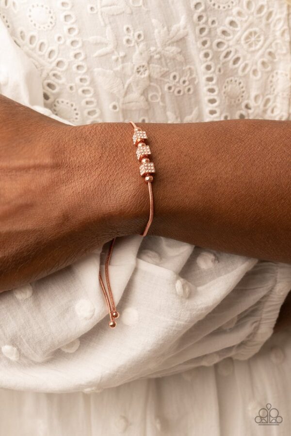 Paparazzi Bracelet ~ Roll Out the Radiance - Copper