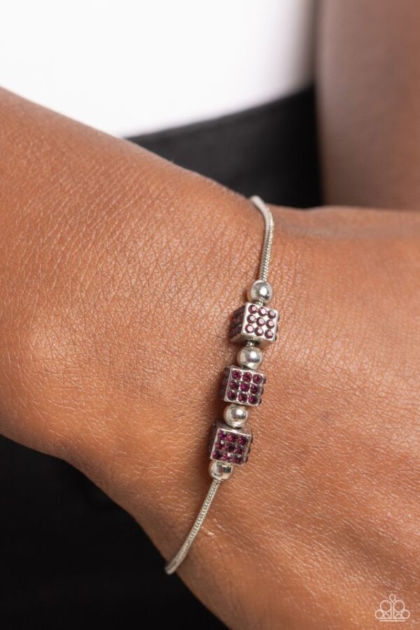 Paparazzi Bracelet ~ Roll Out the Radiance - Purple