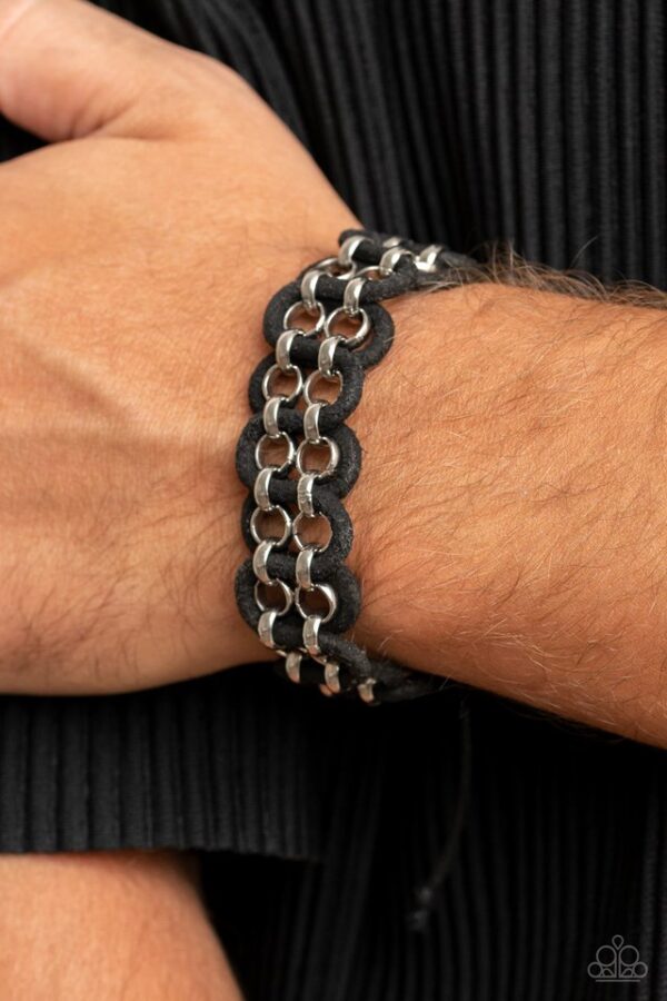 Paparazzi Bracelet ~ Roaming Rover - Black