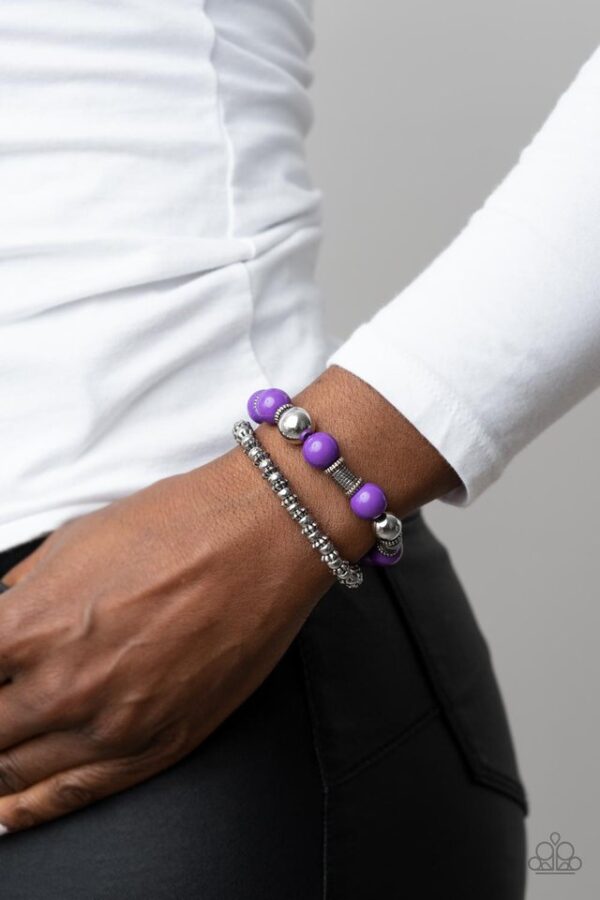 Paparazzi Bracelet ~ Walk This SWAY - Purple