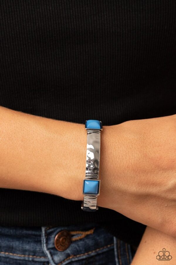 Paparazzi Bracelet ~ Totally Terraform - Blue