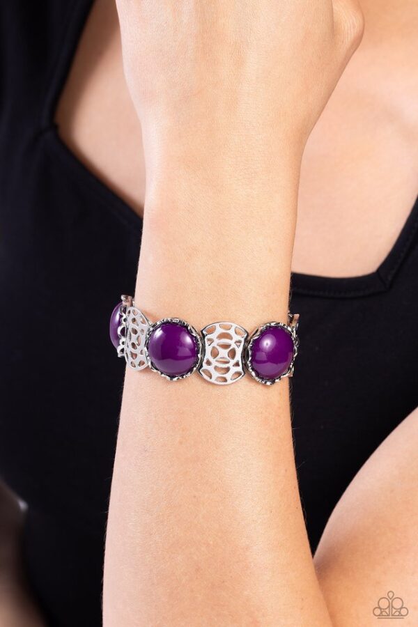 Paparazzi Bracelet ~ Ethereal Excursion - Purple