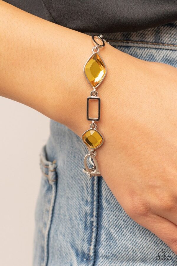 Paparazzi Bracelet ~ Dazzle for Days - Yellow