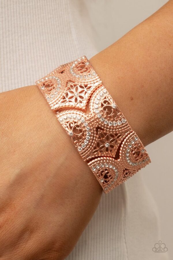 Paparazzi Bracelet ~ Wheeling and Dealing - Copper