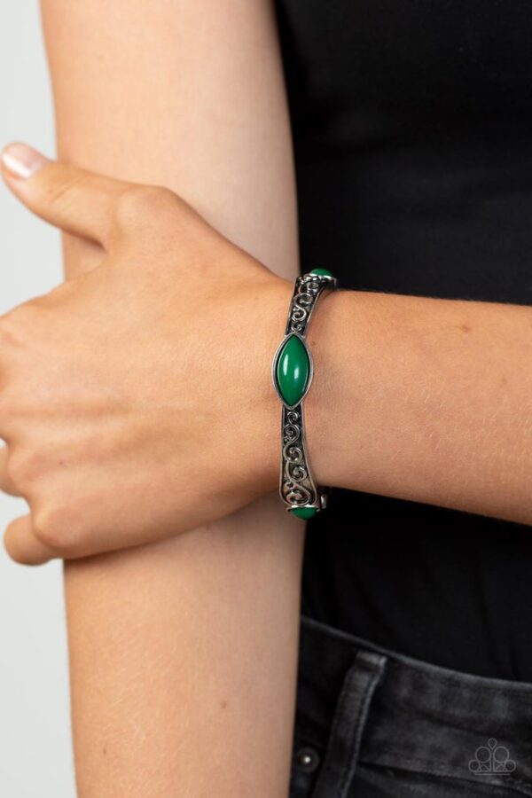 Paparazzi Bracelet ~ Veranda Variety - Green