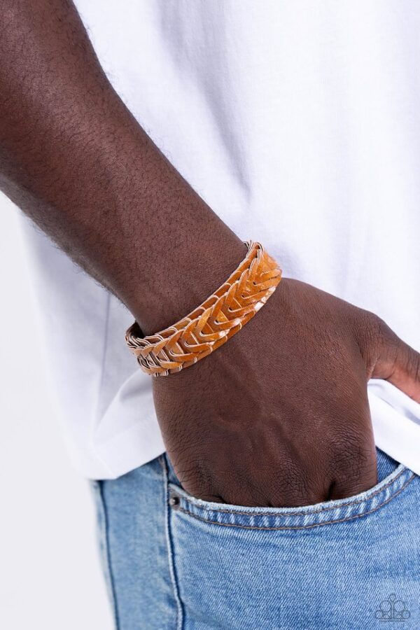 Paparazzi Bracelet ~ Western Nomad - Brown