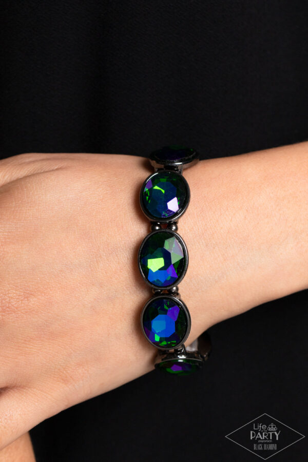 Paparazzi Bracelet ~ Diva In Disguise - Blue Multi