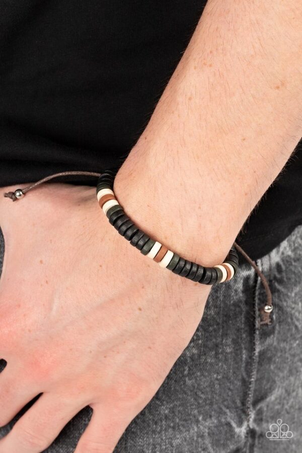 Paparazzi Bracelet ~ Wild Wanderer - Black