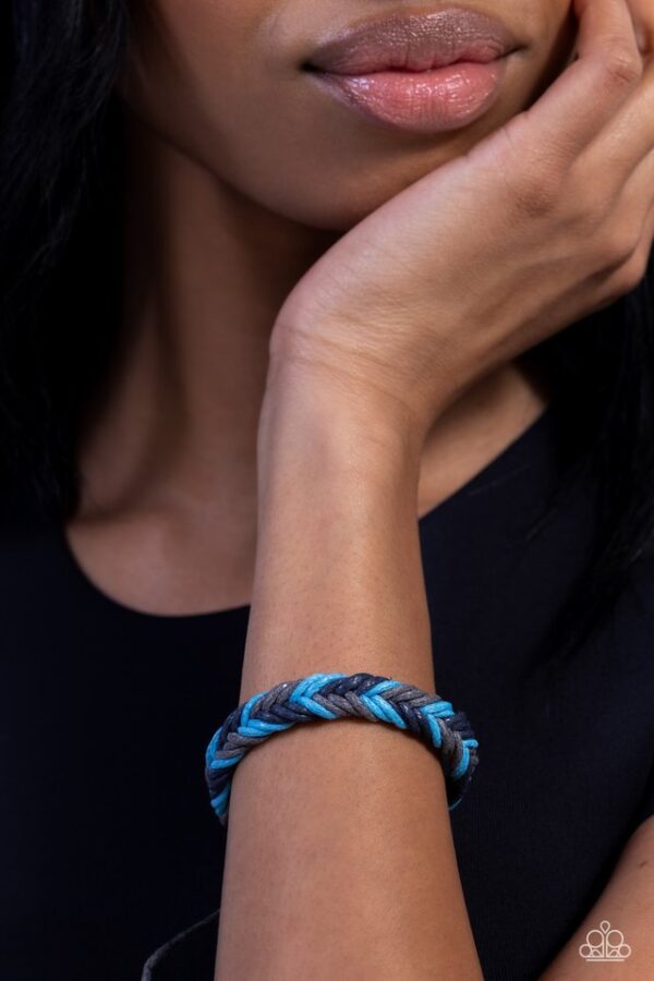 Paparazzi Bracelet ~ Travel Mode - Blue