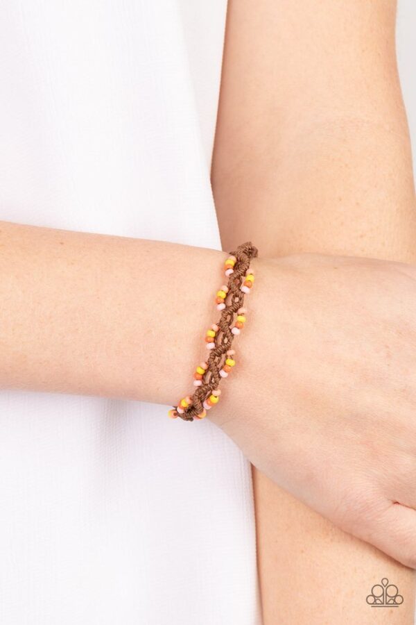 Paparazzi Bracelet ~ Cast a Wide Net - Orange