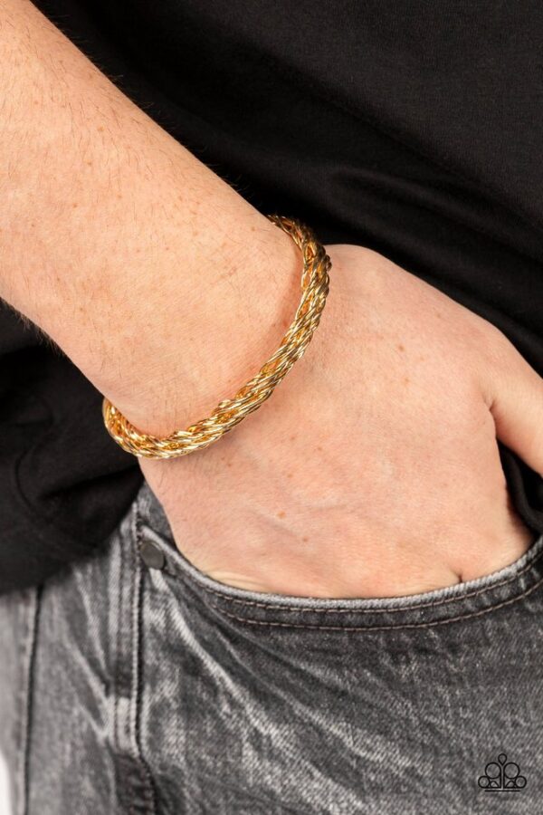 Paparazzi Bracelet ~ Rally Together - Gold