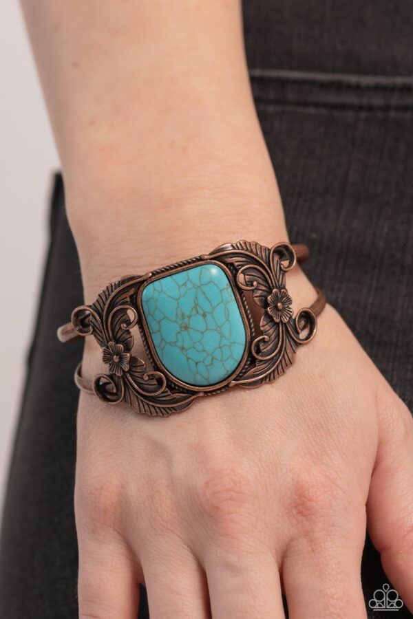 Paparazzi Bracelet ~ Dune Garden - Copper