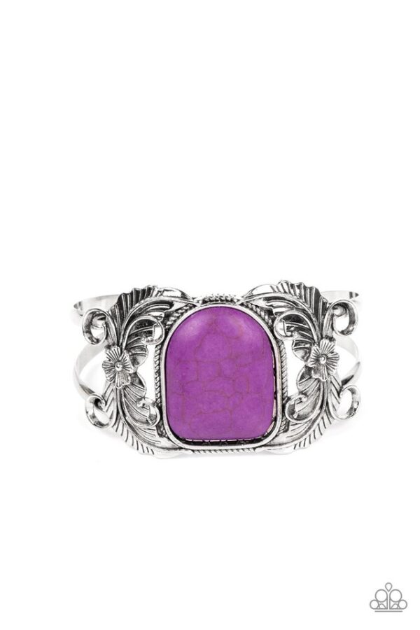 Paparazzi Bracelet ~ Dune Garden - Purple