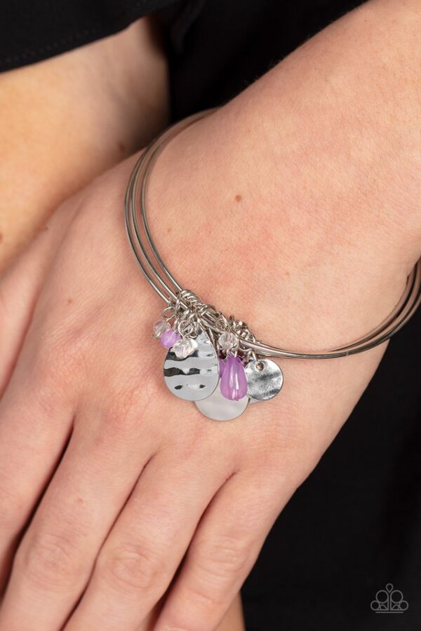 Paparazzi Bracelet ~ Secret Paradise - Purple