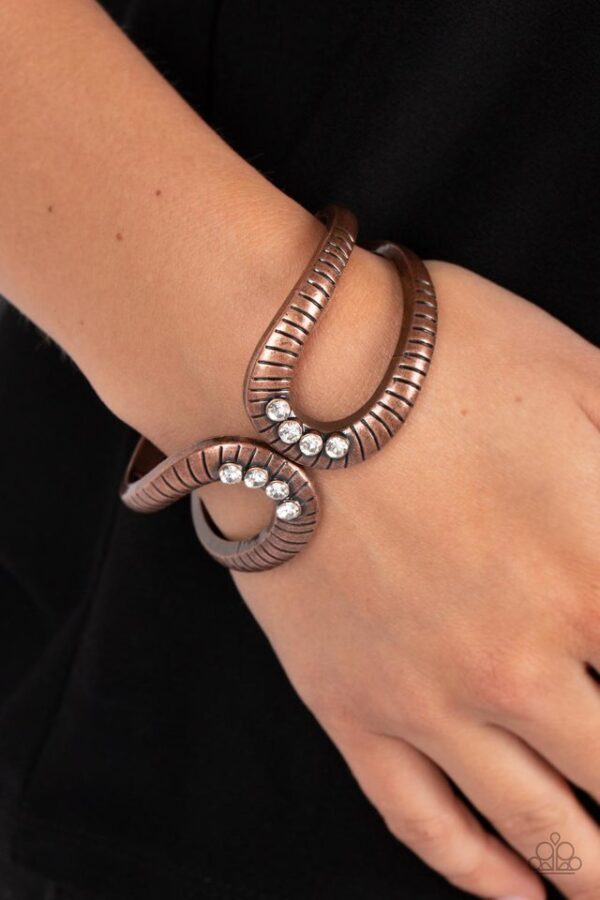 Paparazzi Bracelet ~ Desert Prosperity - Copper