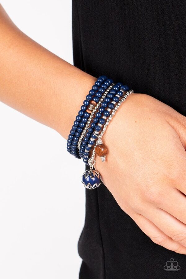 Paparazzi Bracelet ~ Epic Escapade - Blue