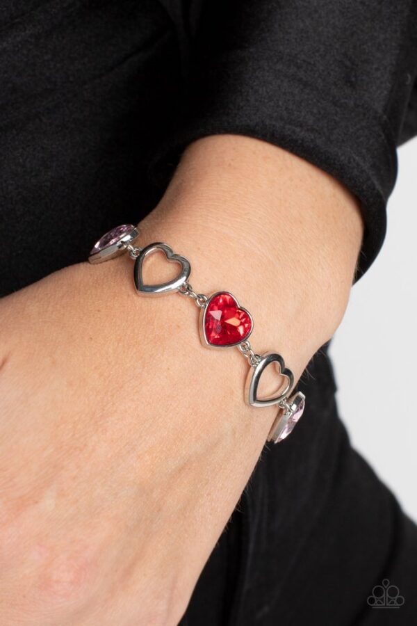 Paparazzi Bracelet ~ Sentimental Sweethearts - Multi