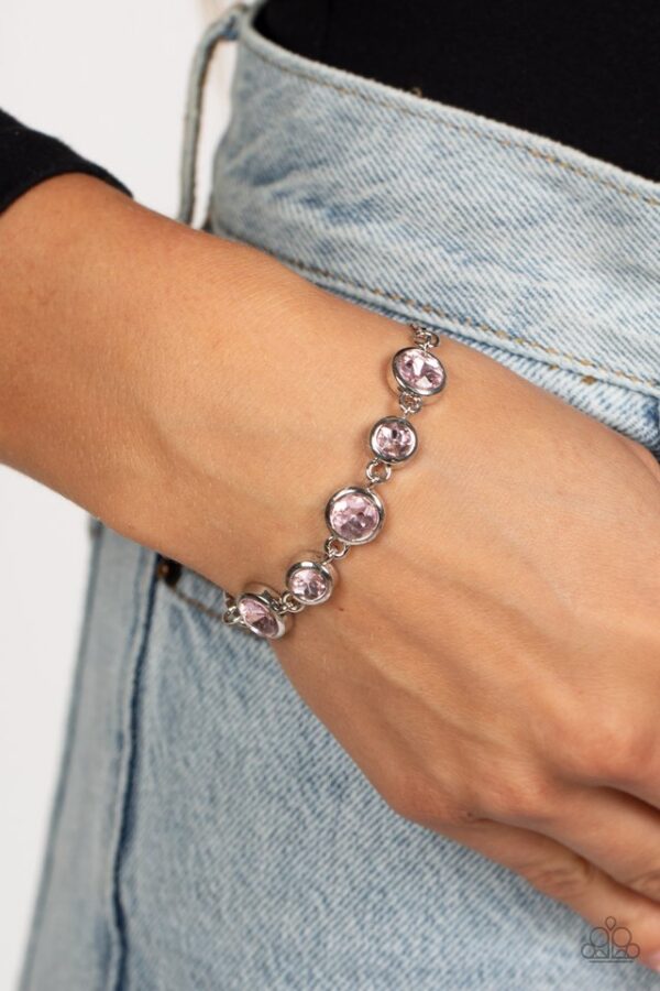 Paparazzi Bracelet ~ Classically Cultivated - Pink