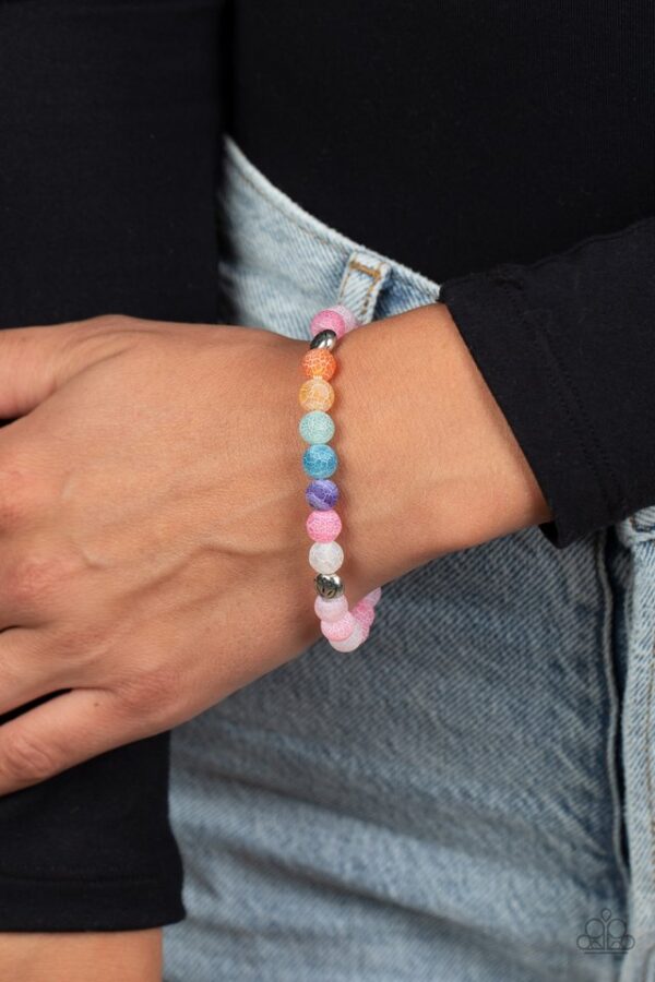 Paparazzi Bracelet ~ Lotus Chakra - Pink