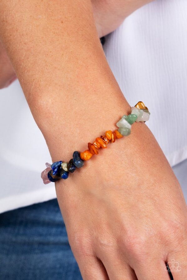 Paparazzi Bracelet ~ Pebbled Plains - Multi