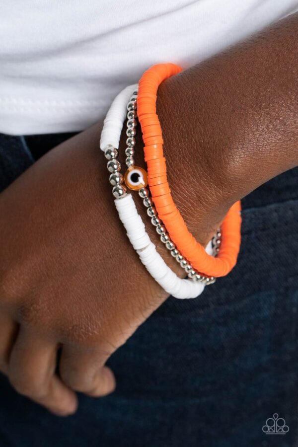 Paparazzi Bracelet ~ EYE Have A Dream - Orange