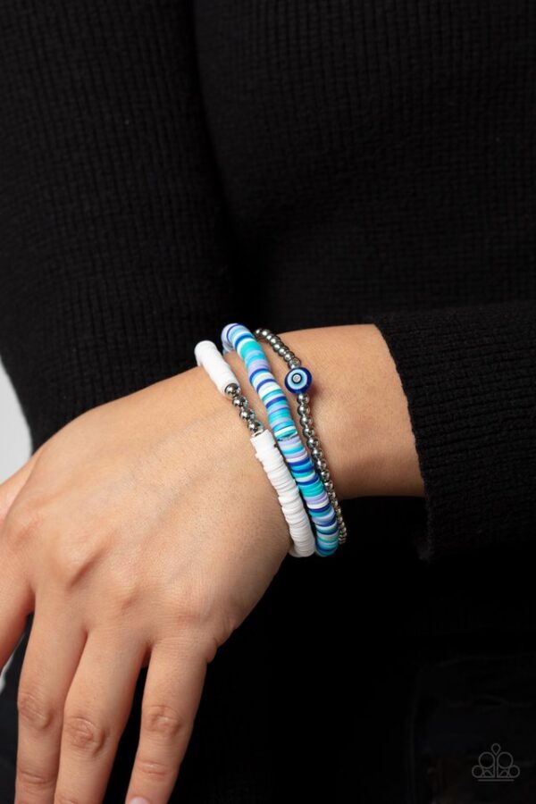 Paparazzi Bracelet ~ EYE Have A Dream - Blue