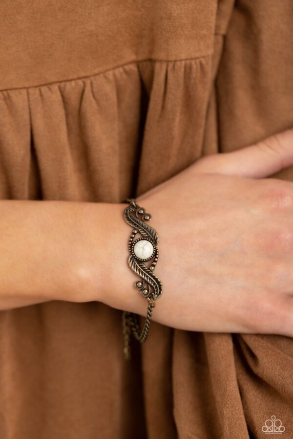 Paparazzi Bracelet ~ Eye in the Sky - Brass