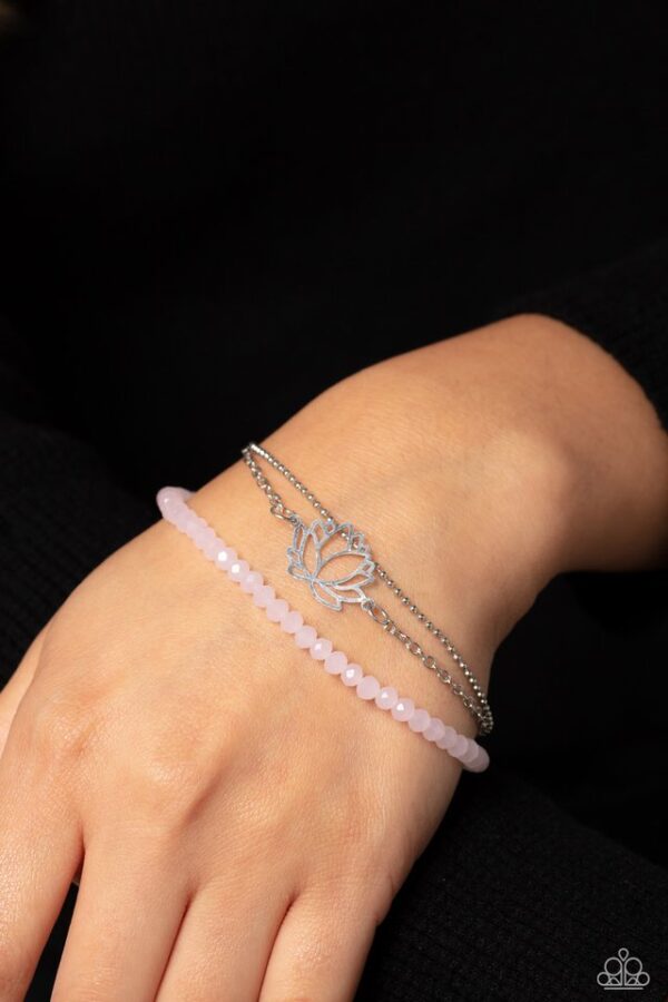 Paparazzi Bracelet ~ A LOTUS Like This - Pink