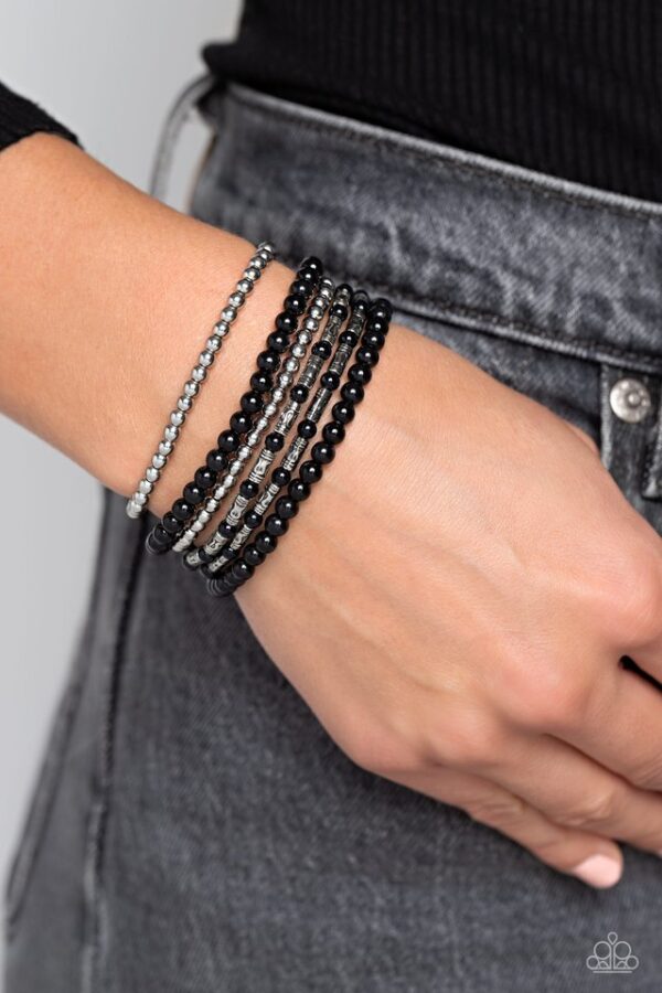 Paparazzi Bracelet ~ Mythical Magic - Black