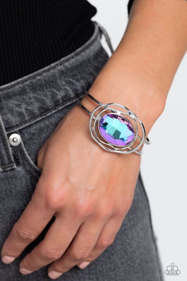 Paparazzi Bracelet ~ Substantial Sorceress - Purple