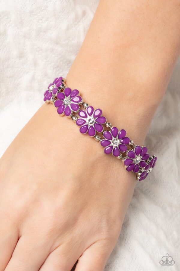 Paparazzi Bracelet ~ Hawaiian Holiday - Purple