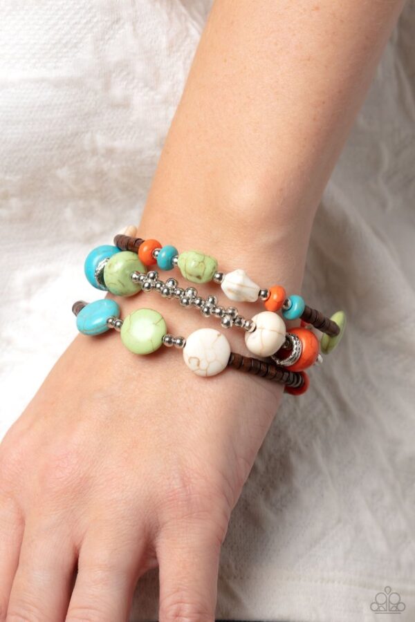 Paparazzi Bracelet ~ Operation Outdoors - Multi