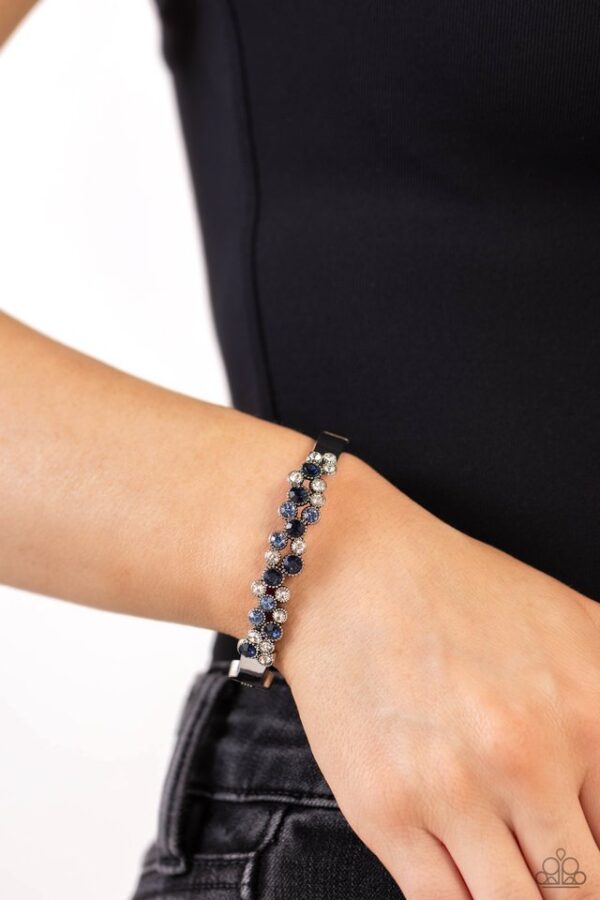 Paparazzi Bracelet ~ Big City Bling - Blue