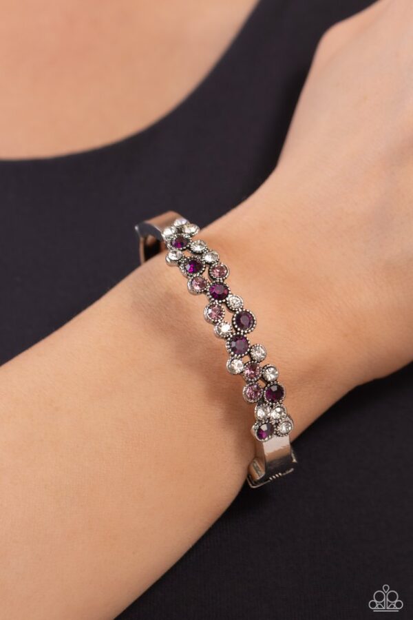 Paparazzi Bracelet ~ Big City Bling - Purple