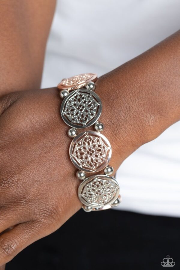 Paparazzi Bracelet ~ Filigree Fanfare - Multi