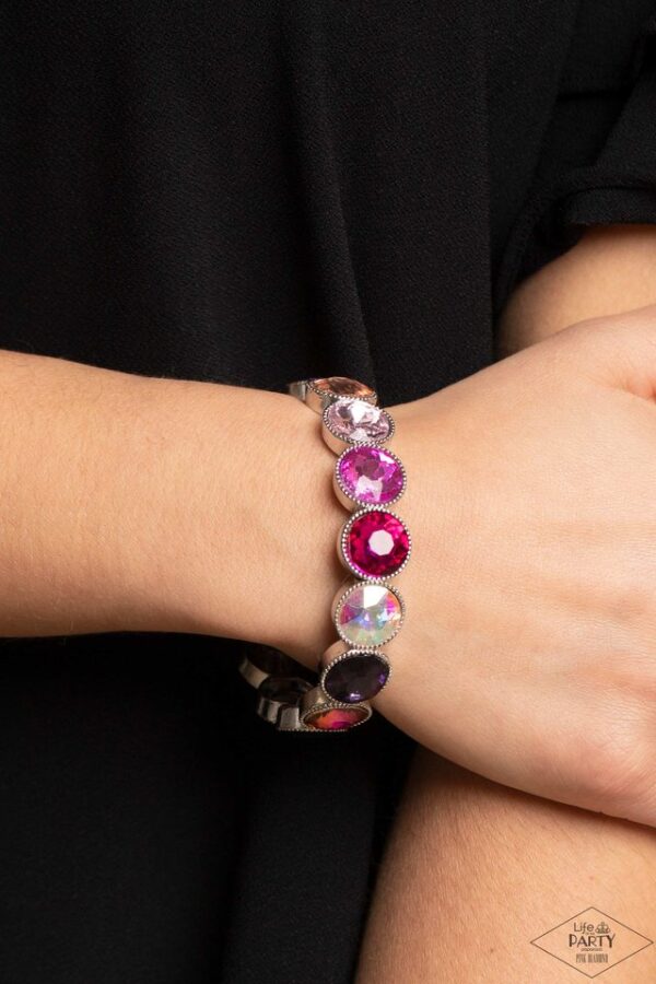 Paparazzi Bracelet ~ Number One Knockout - Multi