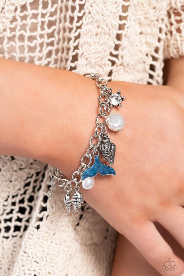 Paparazzi Bracelet ~ MERMAID For Each Other - Blue