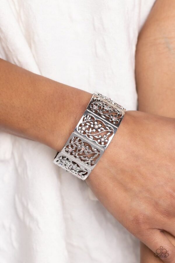 Paparazzi Bracelet ~ Garden Walls - Pink