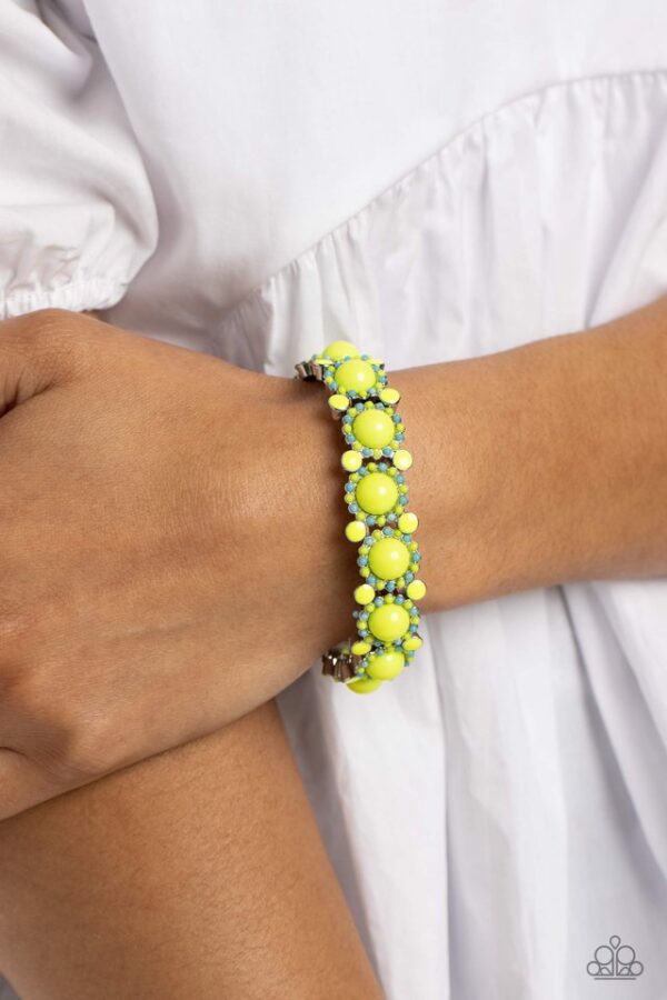 Paparazzi Bracelet ~ Pop Art Party - Green