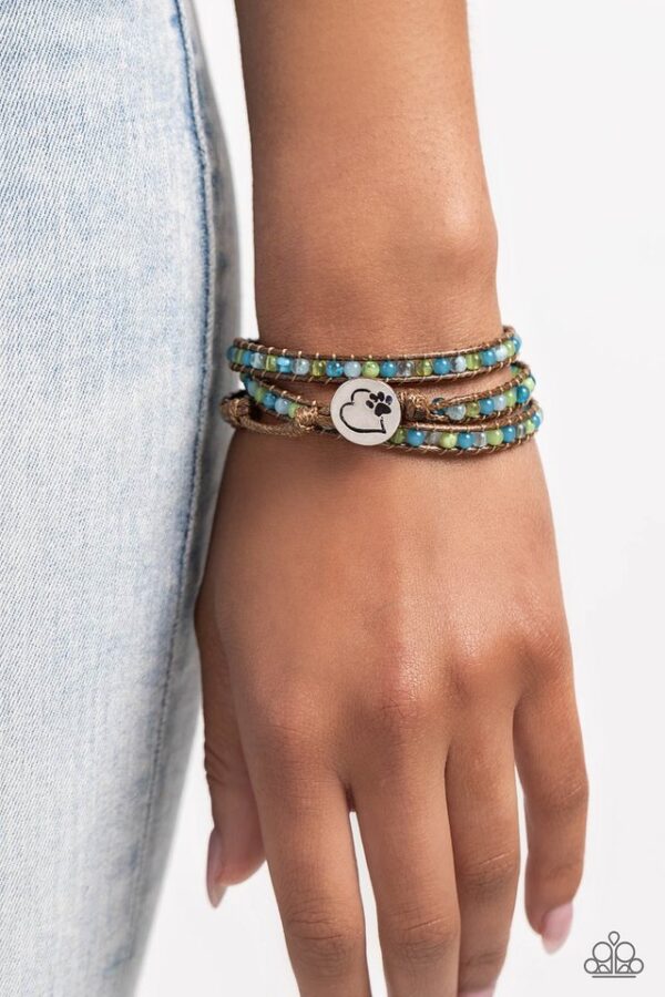 Paparazzi Bracelet ~ PAW-sitive Thinking - Blue