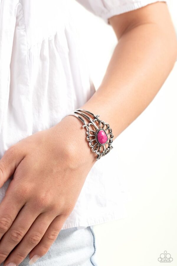 Paparazzi Bracelet ~ Natural Need - Pink