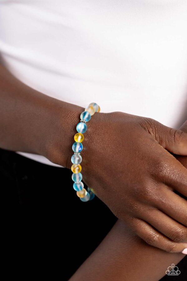 Paparazzi Bracelet ~ Clear Craze - Blue