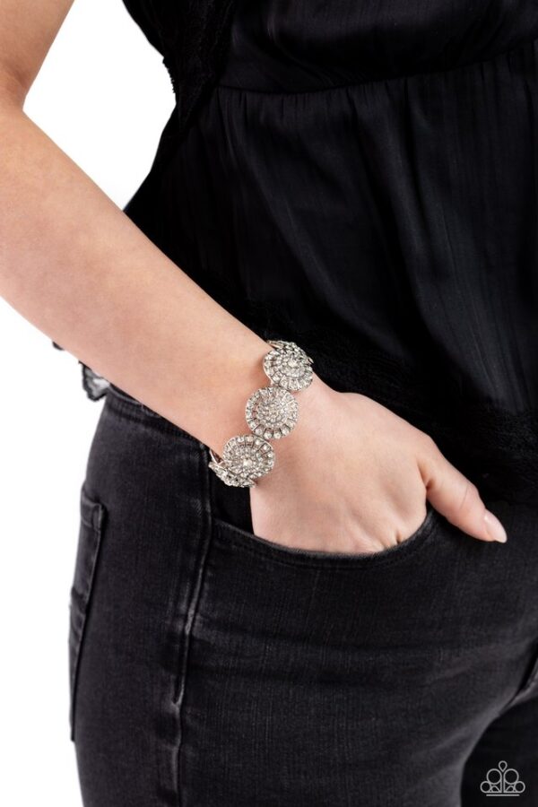 Paparazzi Bracelet ~ Executive Elegance - White